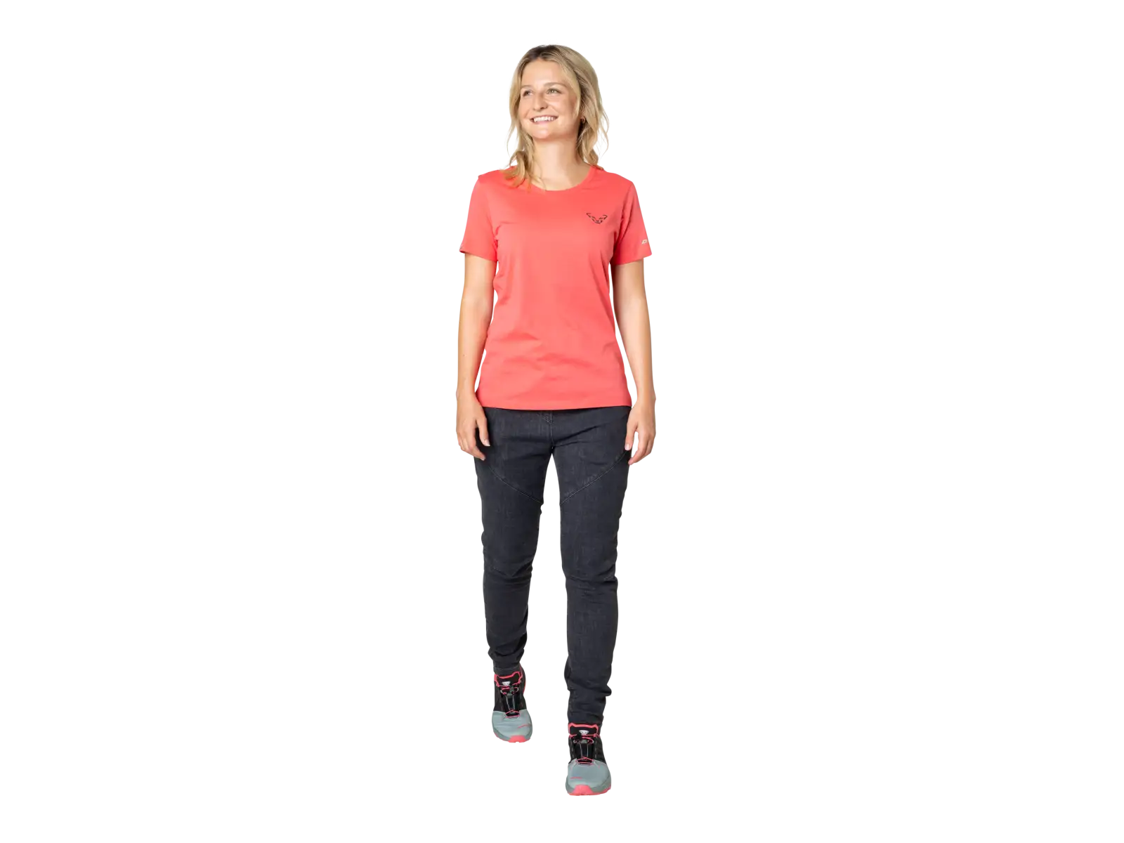 Dynafit 24/7 Graphic Damen T-Shirt kurzarm Cabana/Striped Elevation