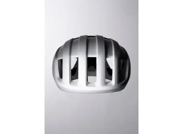 POC Cytal Rennradhelm Hydrogen White/Uranium Black Matt/Logo