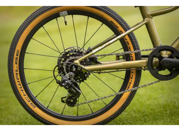 Superior F.L.Y. 20 DB Matte Olive Metallic/Hologram Chrome Kinderfahrrad