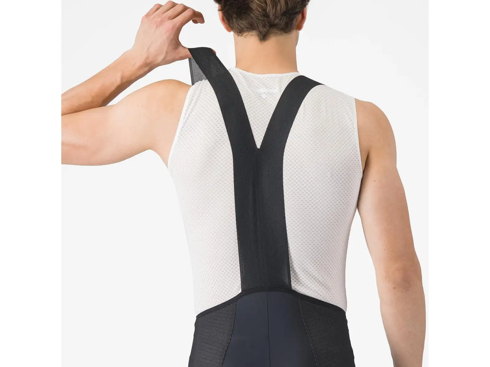 Castelli A/C Herren-Shorts mit Einsatz und Trägern Black