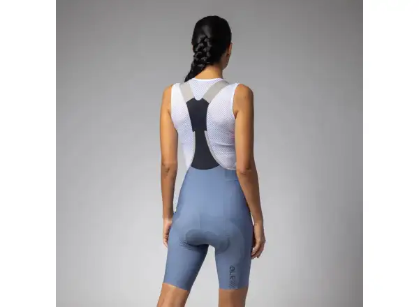 Alé PR-E Master 2.0 Damen Trägershorts mit Einsatz Stell Blue