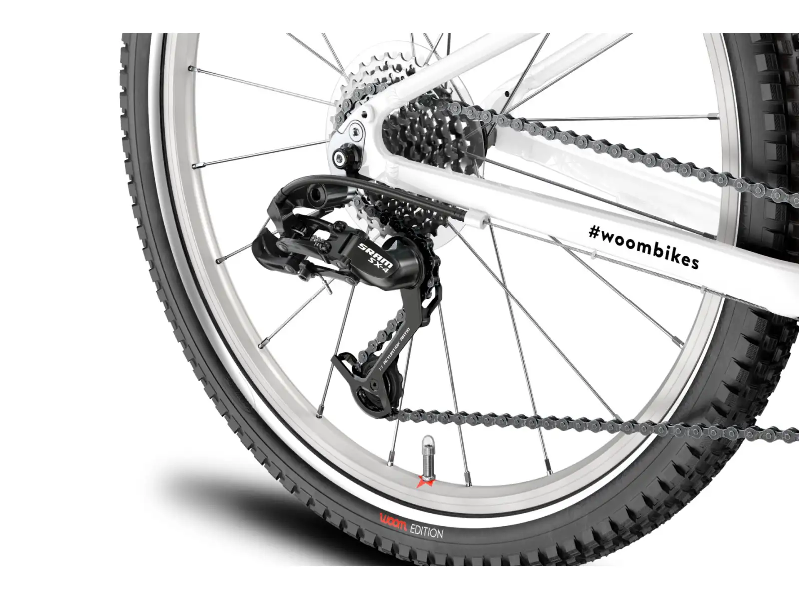 Woom 4 Rot 20 Kinderfahrrad