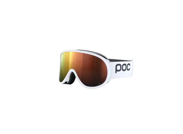POC Retina Mid Skibrille Hydrogen White/Partly Sunny Orange