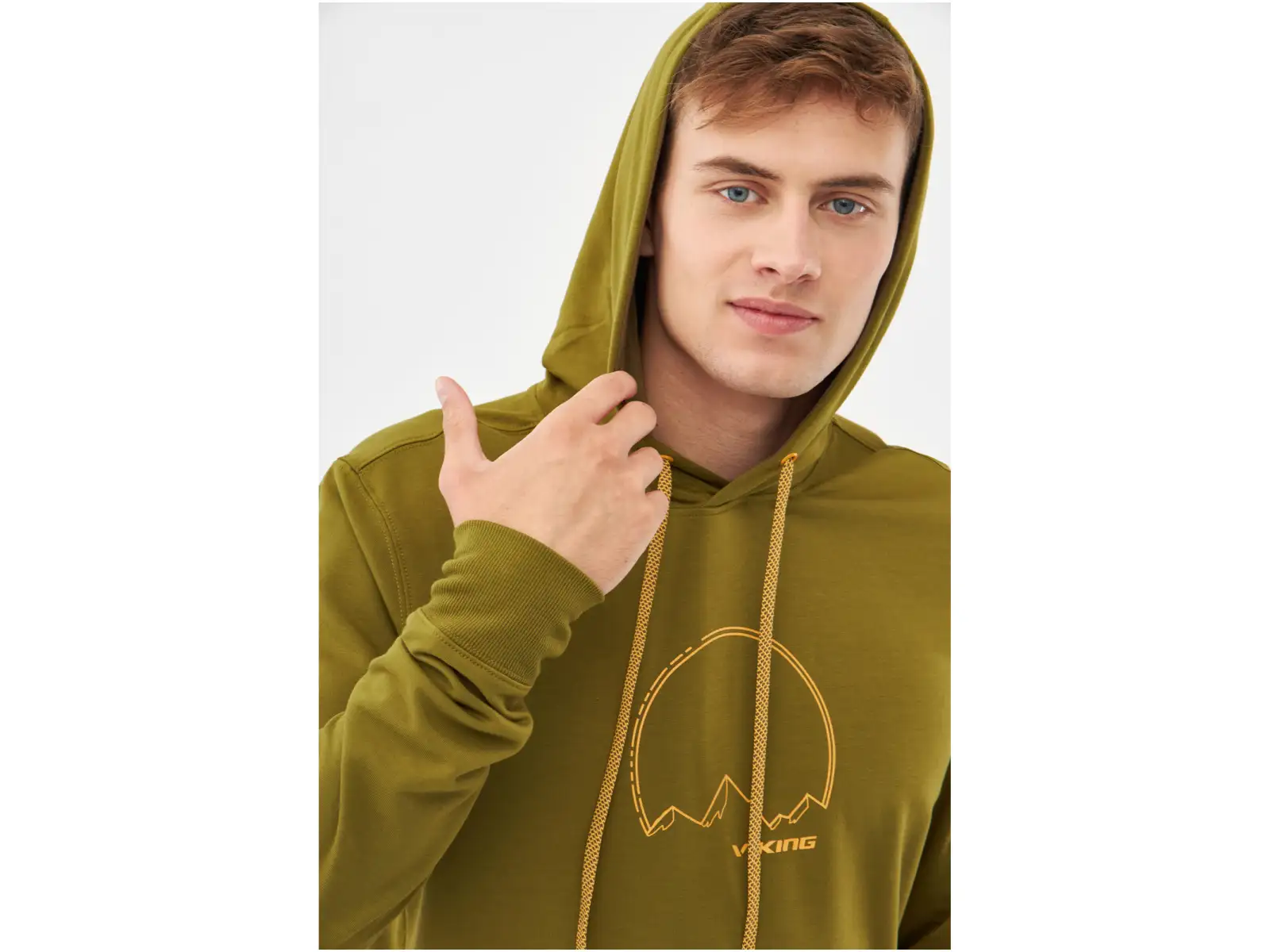 Viking Panaka Herren-Hoodie Olive