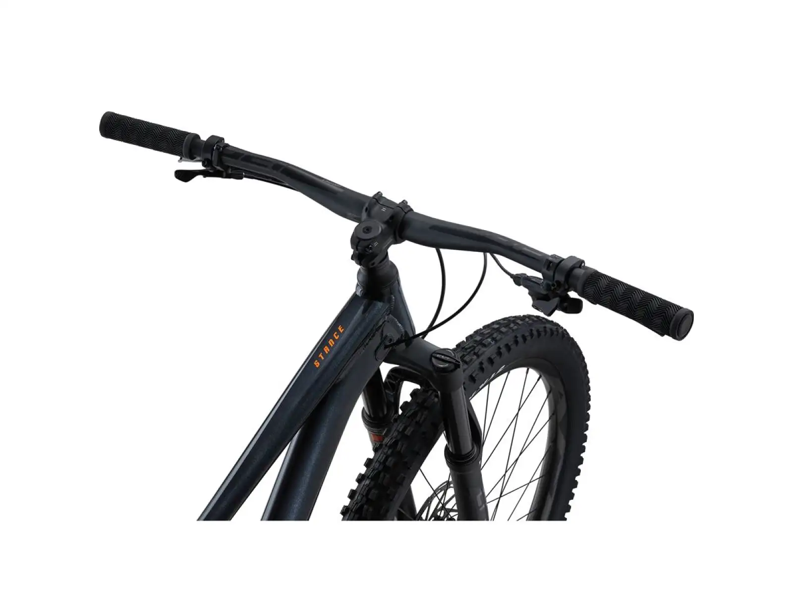 Giant Stance 29 1 vollgefedertes Fahrrad Metallic Black