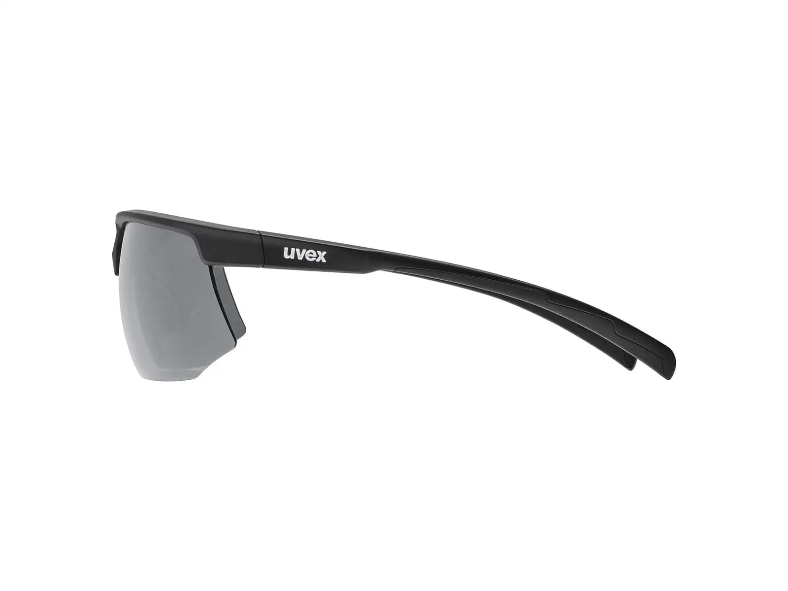 Uvex Aerios Sportbrille Black Matt/Smoke