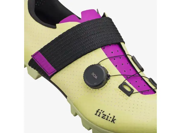 Fizik Vento Ferox MTB Schuhe Carbon Lime/Purple