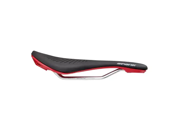 Spank Oozy 220 MTB Sattel schwarz/rot