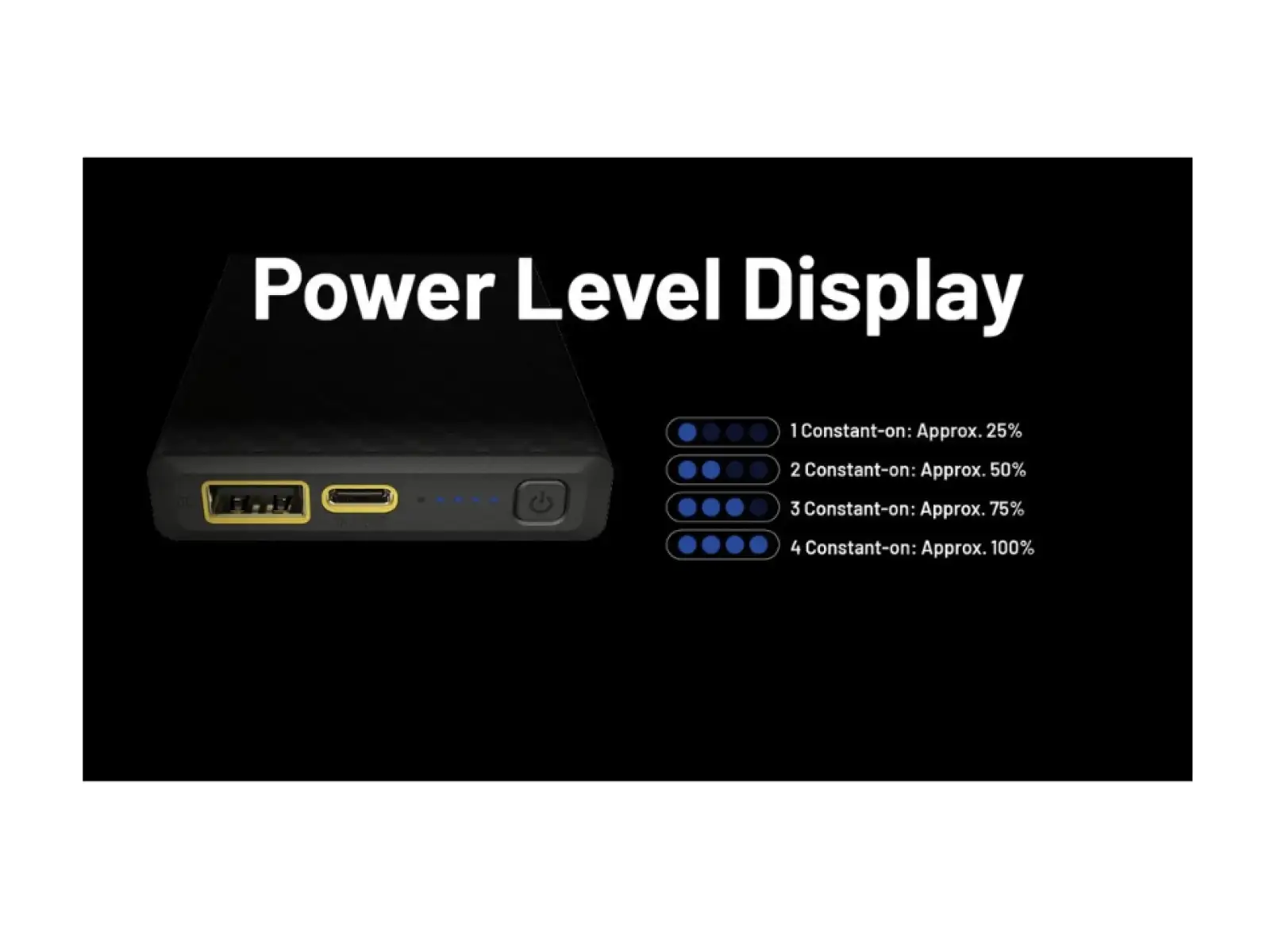 Nitecore leistungsstarke Powerbank für Frost SUMMIT 10000, USB-C, bis zu 3A Ausgang, 10000 mAh