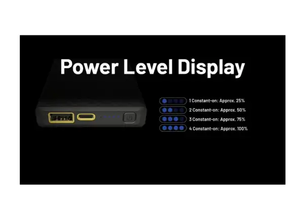 Nitecore leistungsstarke Powerbank für Frost SUMMIT 10000, USB-C, bis zu 3A Ausgang, 10000 mAh