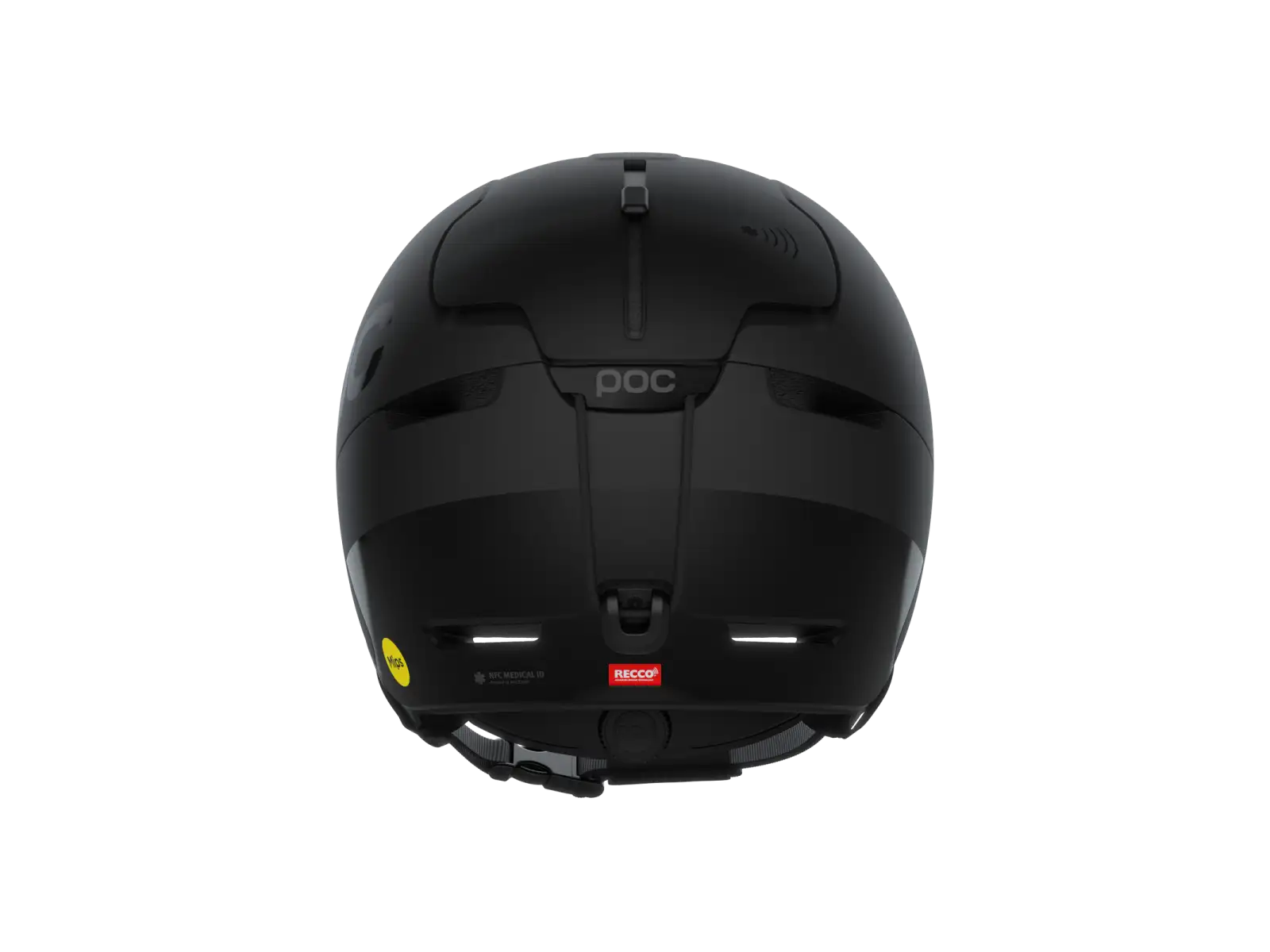 POC Obex BC MIPS Skihelm Uran Mattschwarz