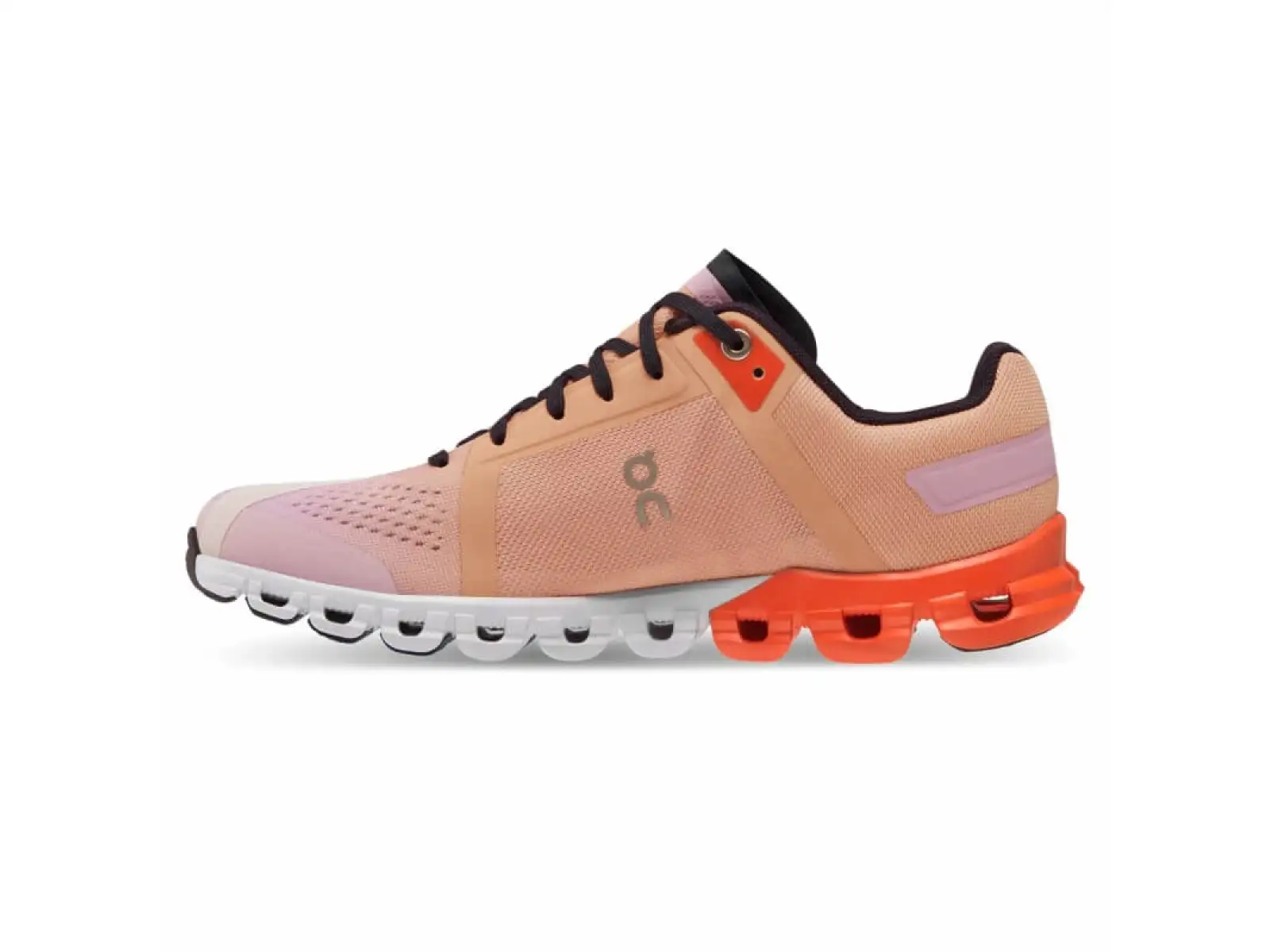 On Cloudflow 3 Damen-Laufschuhe Rose/Fiji