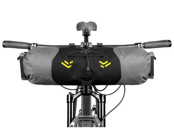 Apidura Backcountry Lenkertasche 7 l Schwarz/Grau