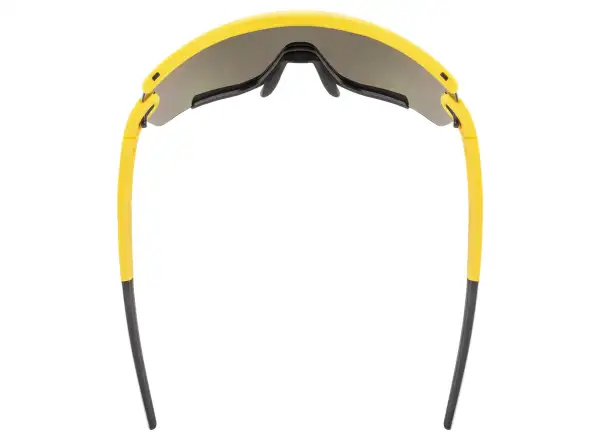 Uvex Sportstyle 236 Radbrille Set Sunbee Black Mat/Mirror Silver+Clear