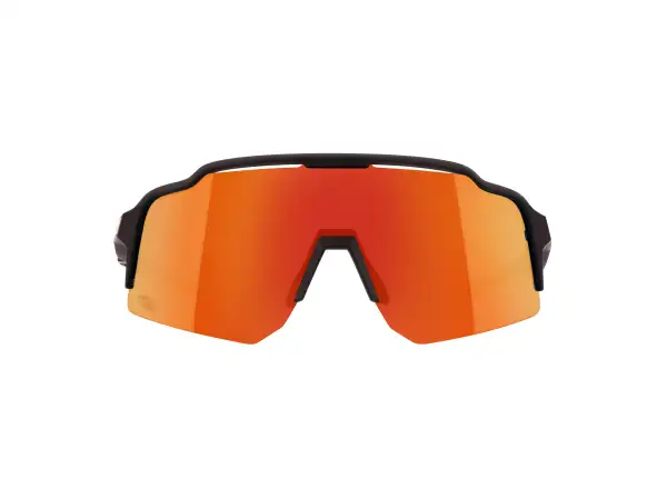 Force Strive Brille schwarz/rot Spiegelglas
