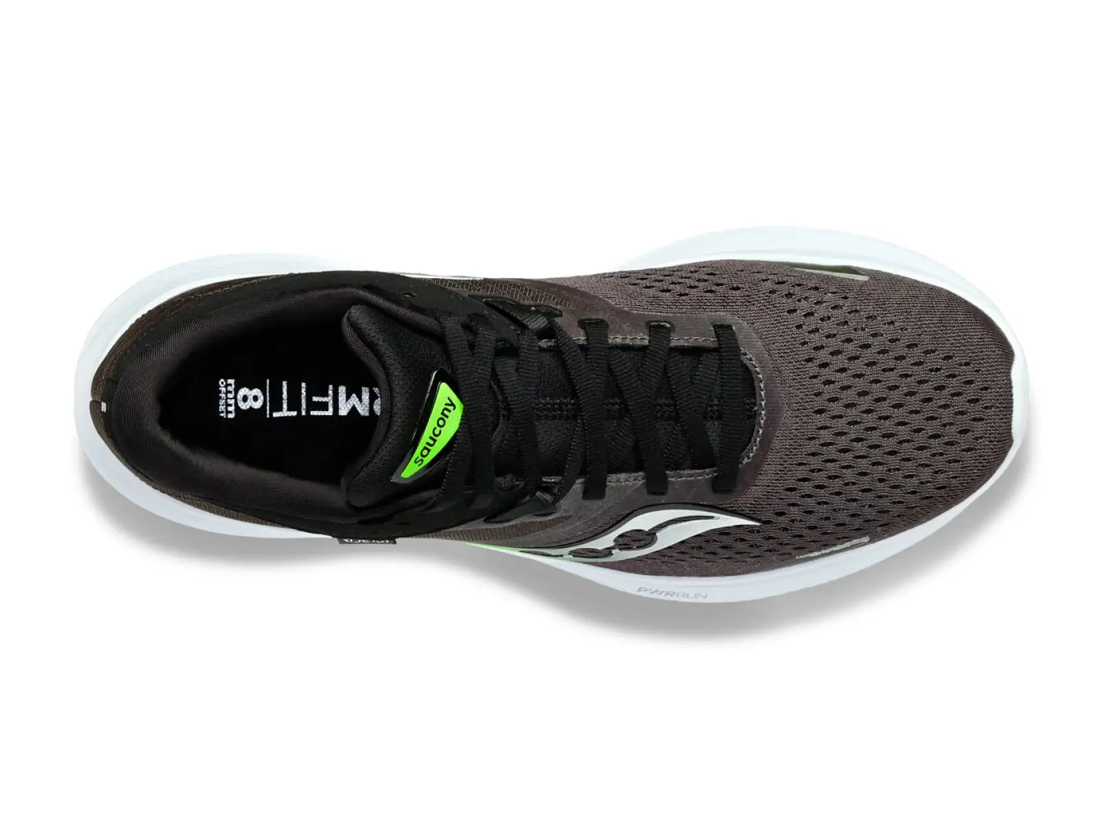 Saucony Ride 16 Herren Laufschuhe Umbra/Slime