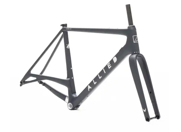 Allied Cycle Works Able Gravel-Rahmenset Schwarz