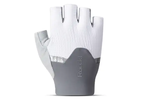 Roeckl Imatra 2 Fahrradhandschuhe Sharkskin/White