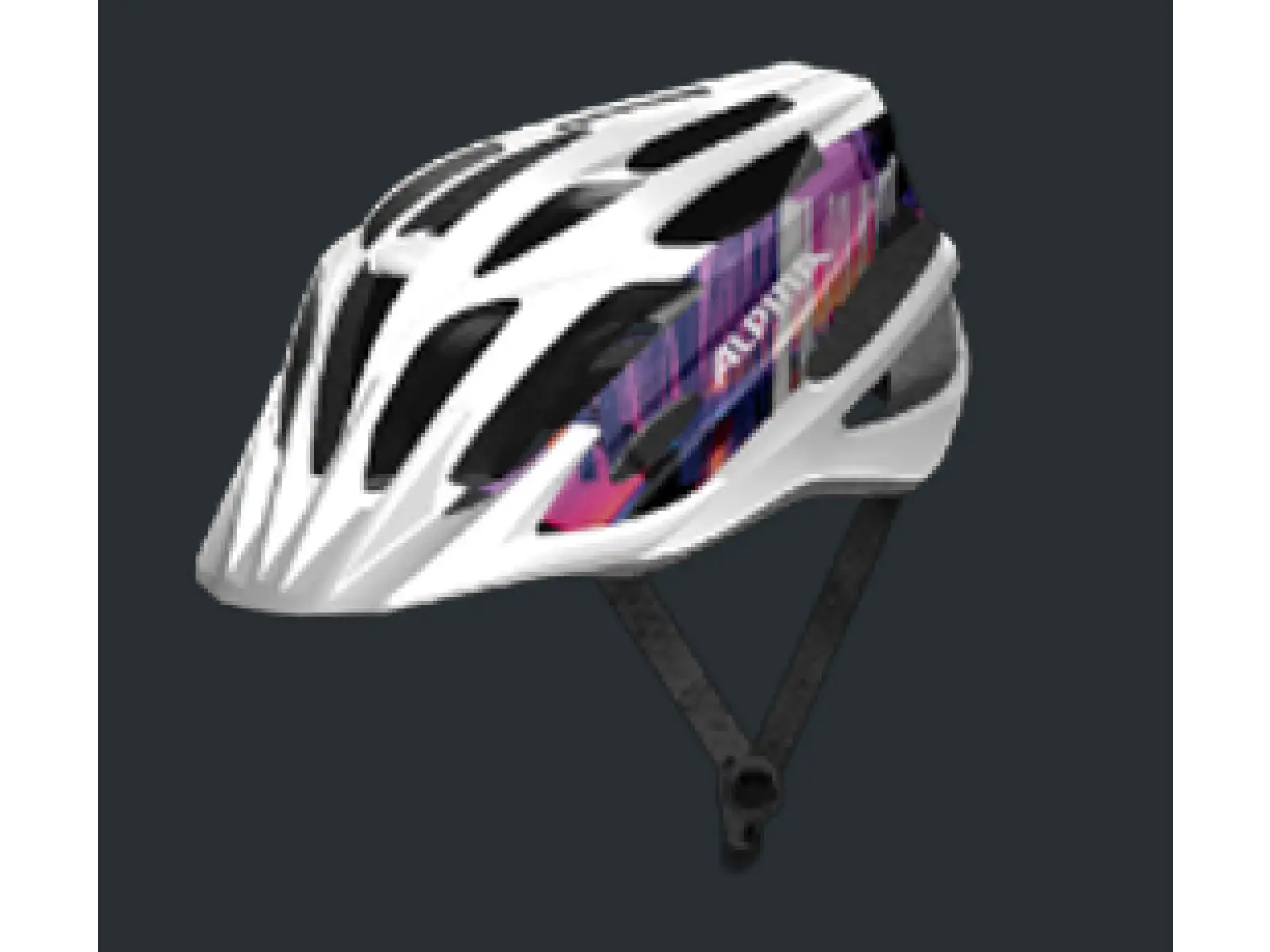 Alpina FB JR. 2.0 Fahrradhelm White/Graphics Gloss