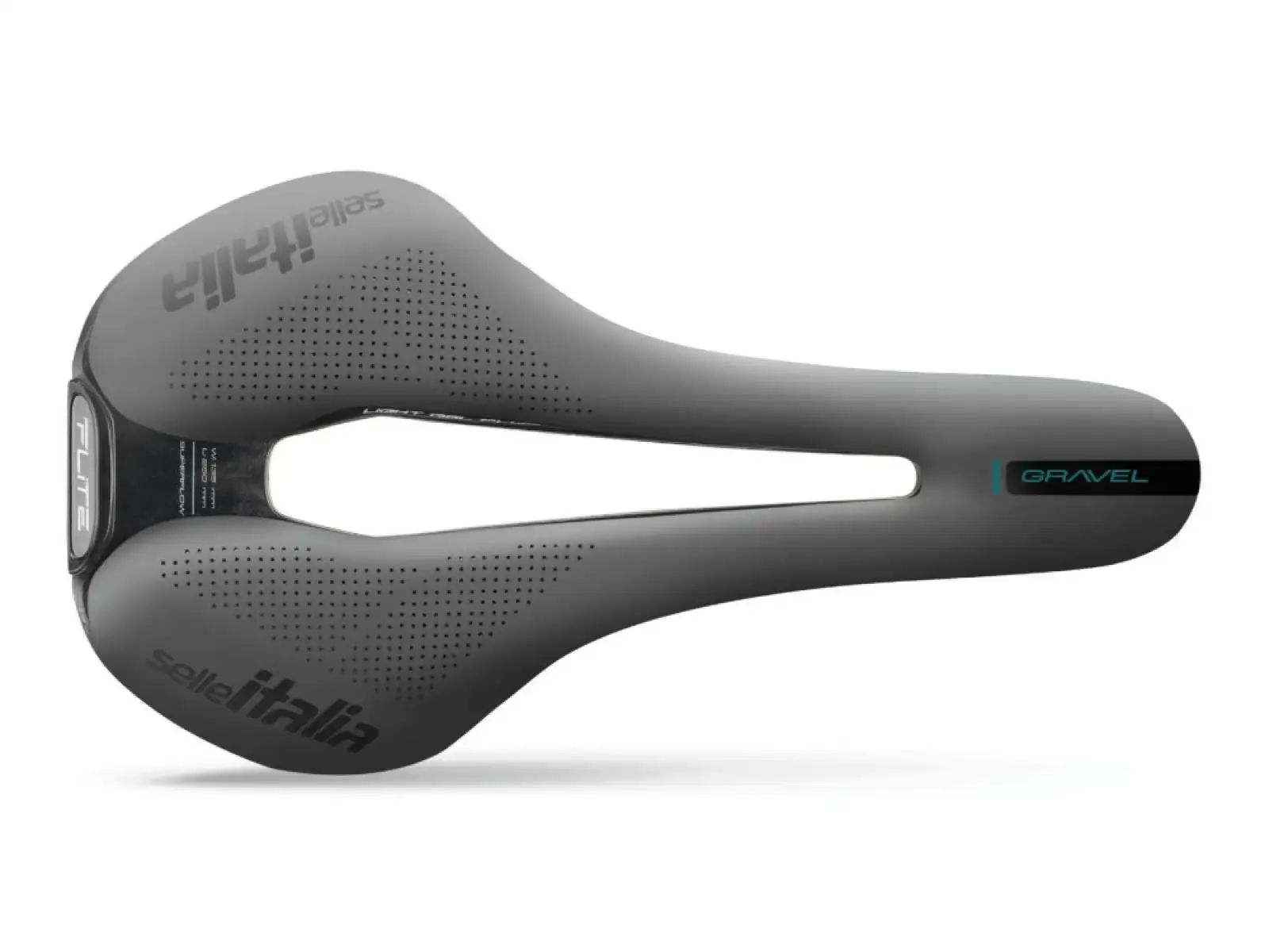 Selle Italia FLITE Boost Gravel TI 316 Superflow L3 Sattel Grau