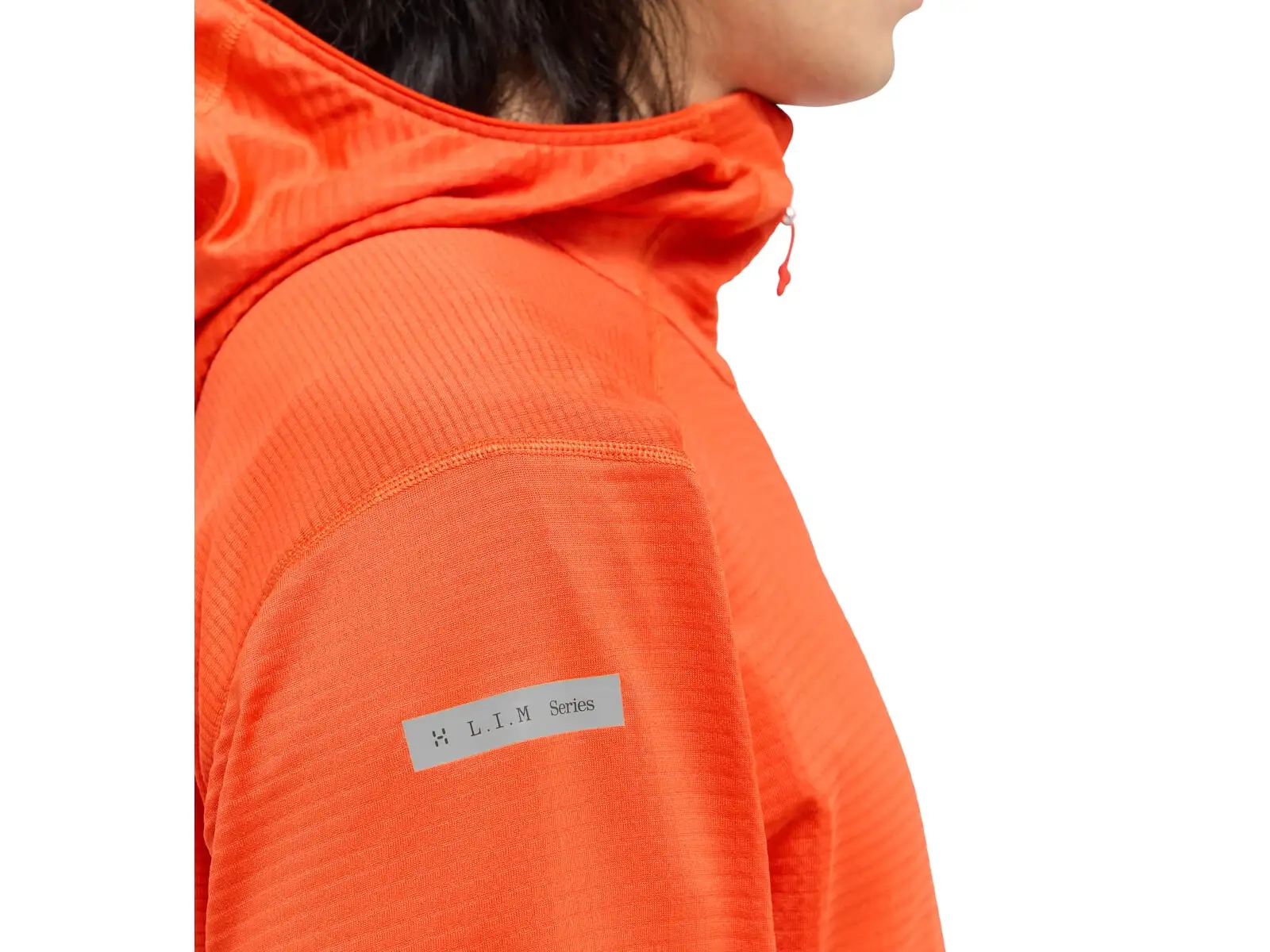 Haglöfs L.I.M Mid Multi Hood Herren Kapuzenpullover rot