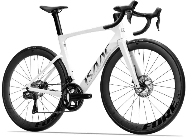 Isaac Meson Ultegra Di2 Rennrad Mineral White