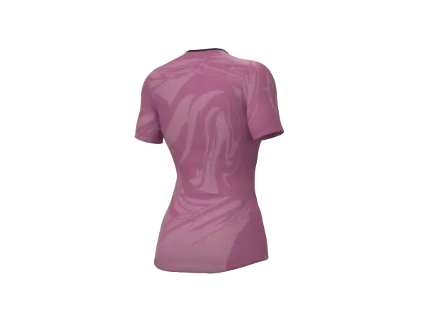Alé Intimo Etesia Frauen T-Shirt Kurzarm Rotlila.