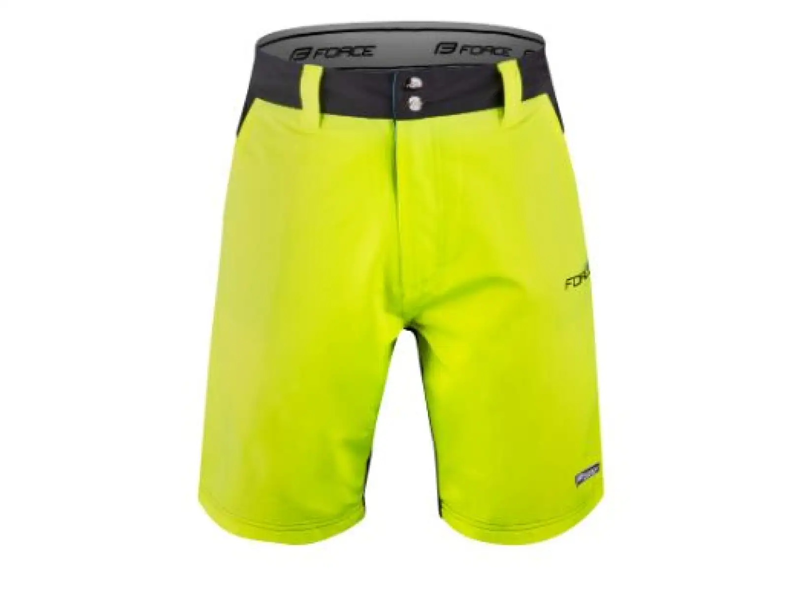 Force Blade Herren MTB Shorts mit Polsterung Schwarz/Fluo
