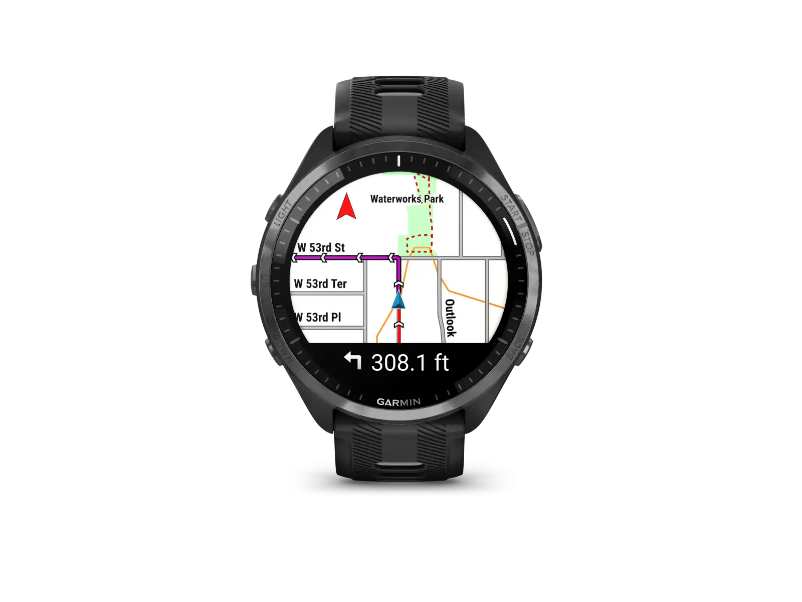 Garmin Forerunner 965 Smartwatch Carbon Grey Titan DLC/Black