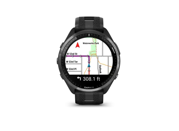 Garmin Forerunner 965 Smartwatch Carbon Grey Titan DLC/Black