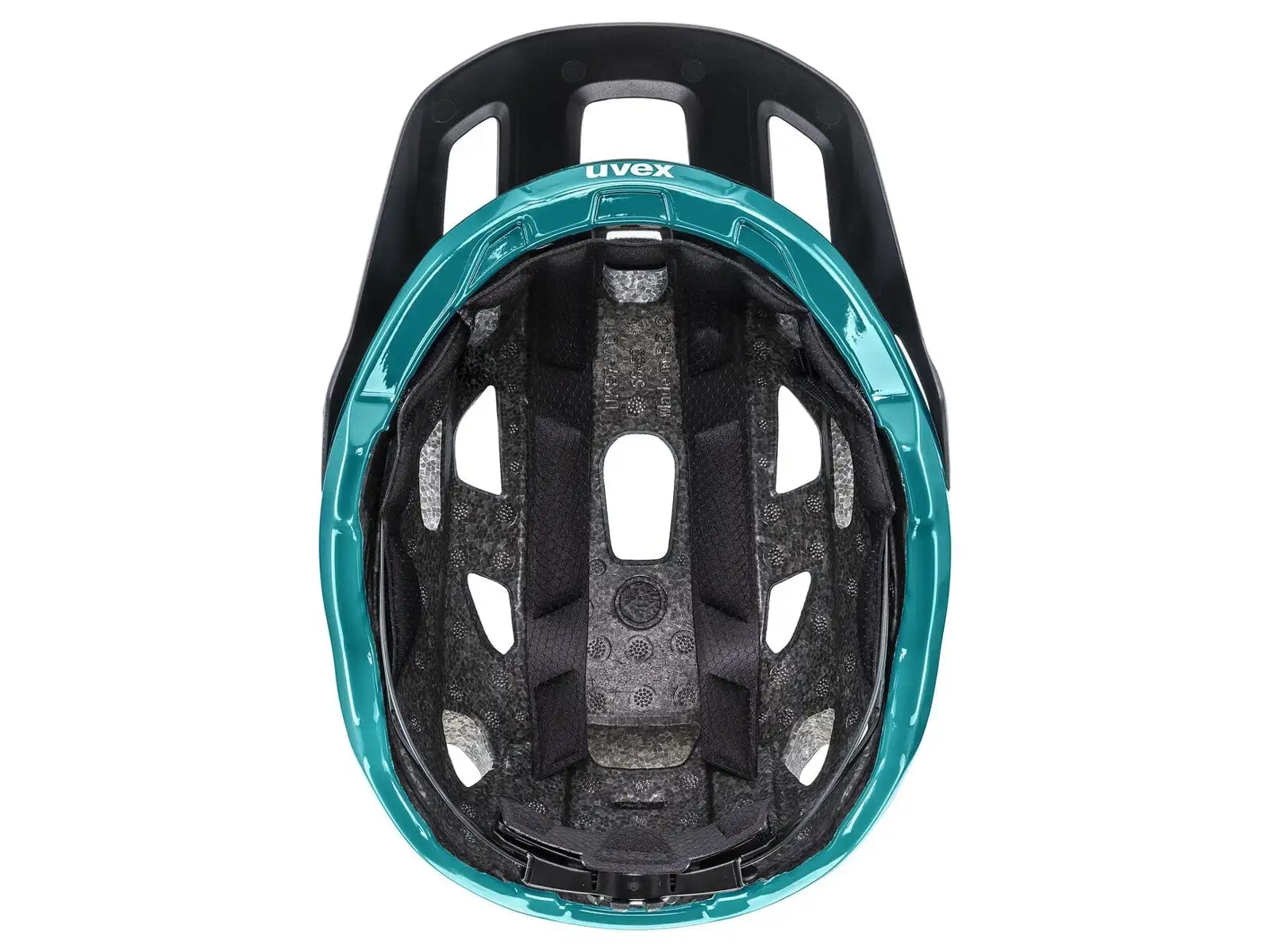Uvex React Helm Black/Teal Matt