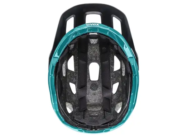 Uvex React Helm Black/Teal Matt