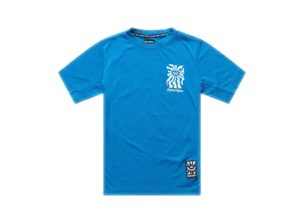 Troy Lee Designs Skyline Ride Kindertrikot One Eye Aero Blue