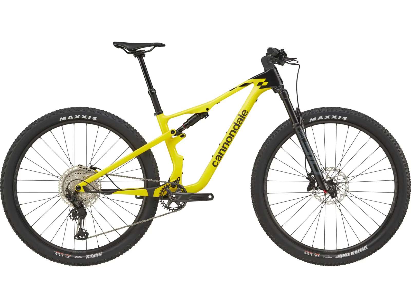 Cannondale Scalpel Carbon 4 Mountainbike Race Yellow.