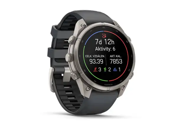 Garmin Fénix 9 Pro inReach 47 mm Smartwatch Titanium Graphite/Black