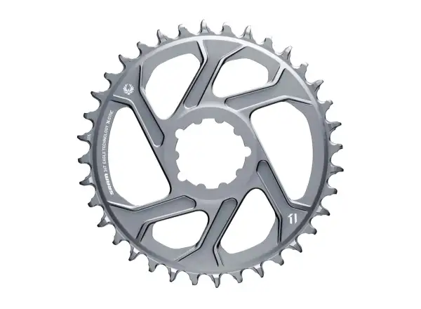 Sram X-Sync Eagle Kettenblatt 34 zubů 3 mm Offset Boost Polar Grey