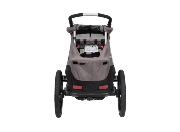 XLC MONOs BS-C09 Kinderanhänger 20" grau/beige/anthrazit