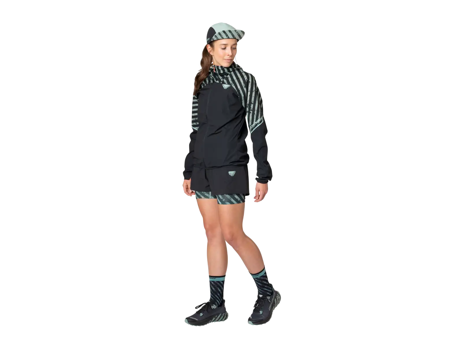 Dynafit Trail Wind Damen Laufjacke Jadelite