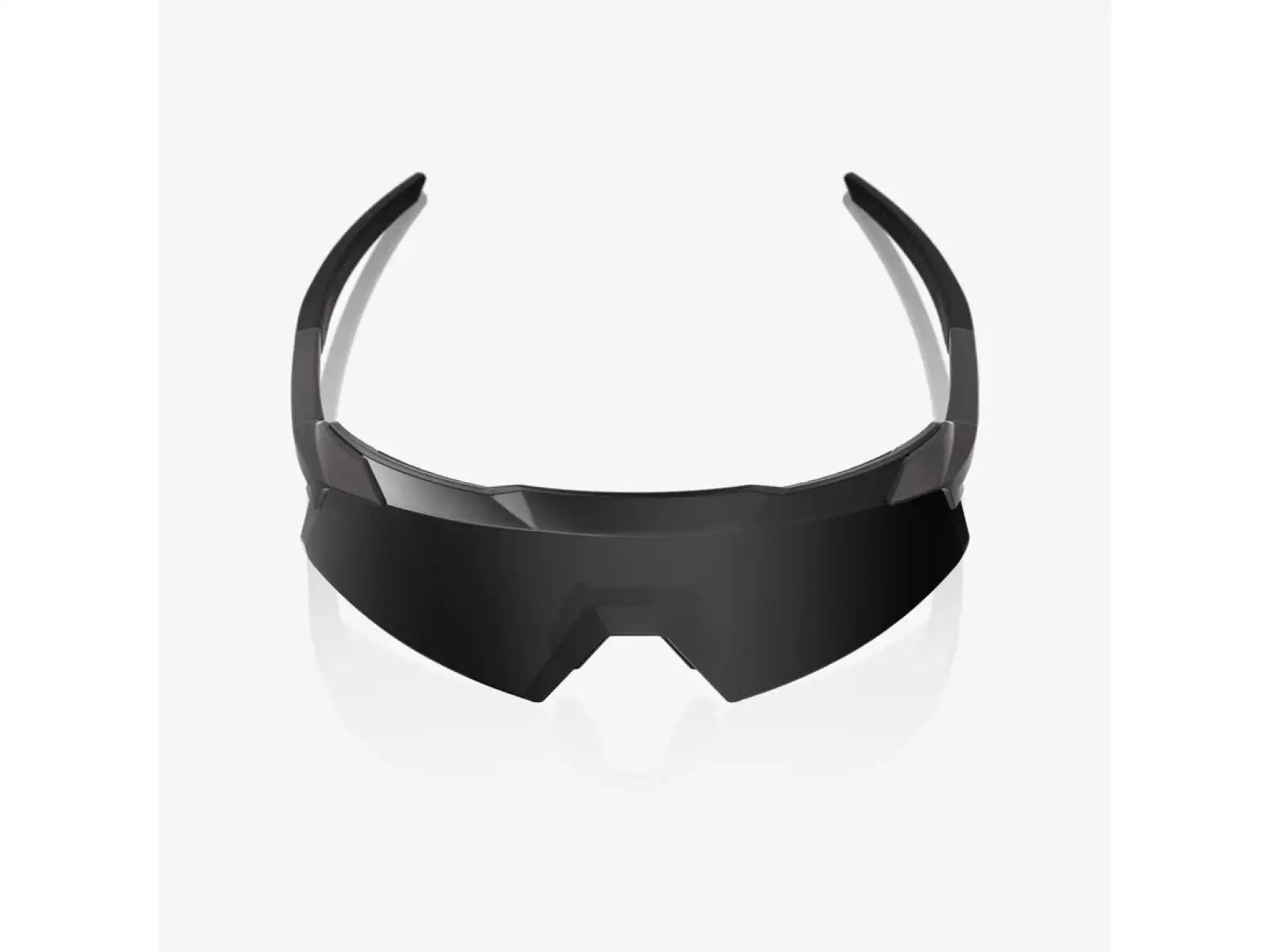 100% Aerocraft Sonnenbrille Matte Black/Black Mirror