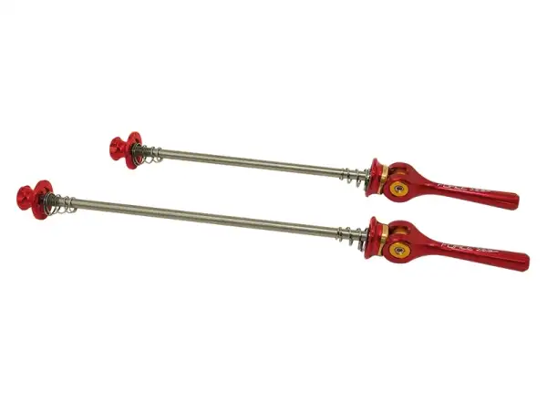 Force Vorder- + Hinter-Schnellspanner Al/Ti rot