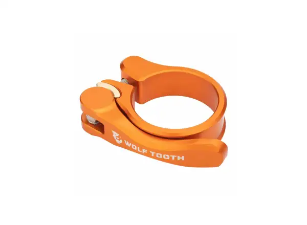 Wolf Tooth Sattelstützklemme 31,8 mm orange Quick Release