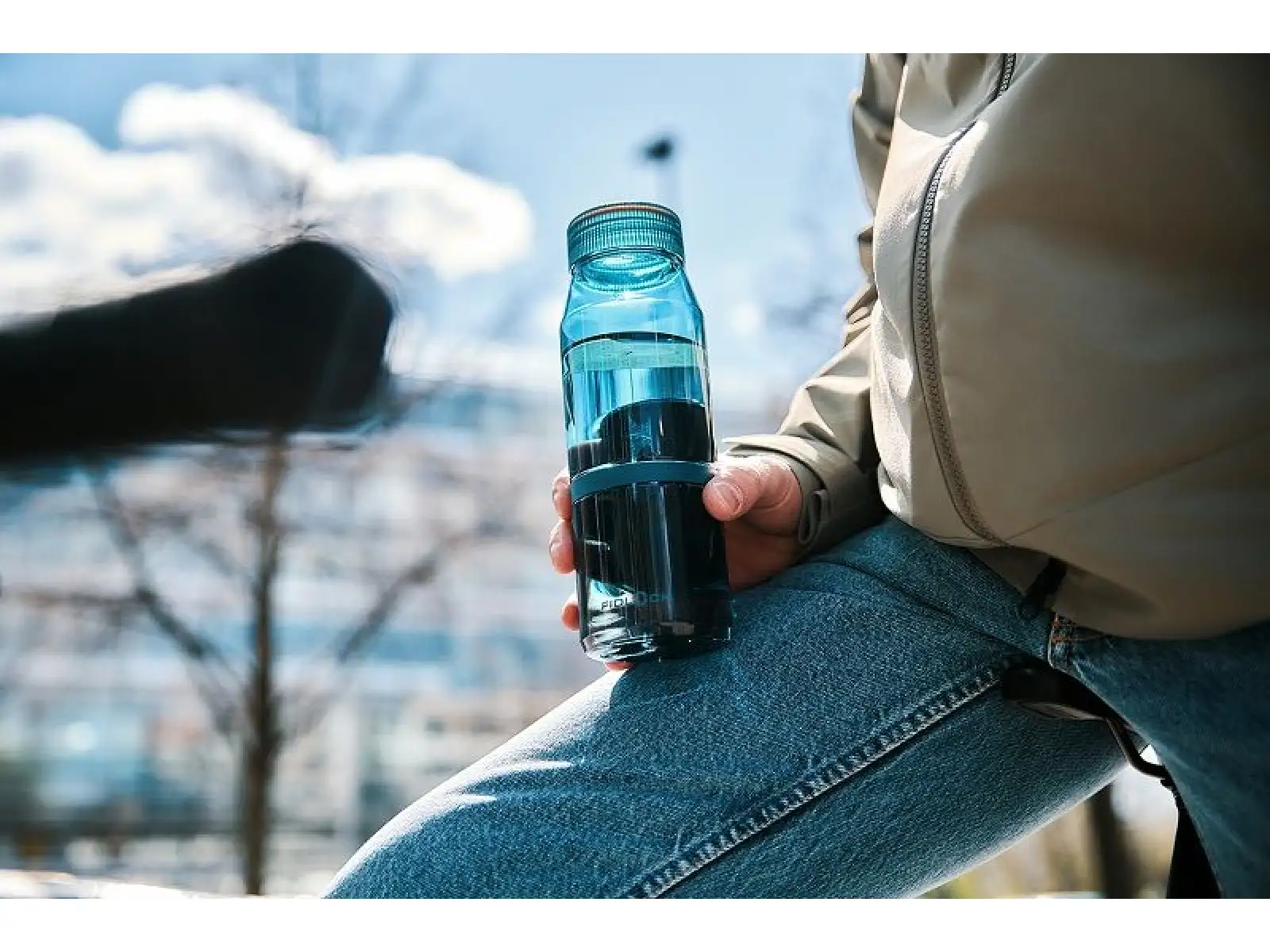 Fidlock Twist Flasche 700 Life blau 700 ml