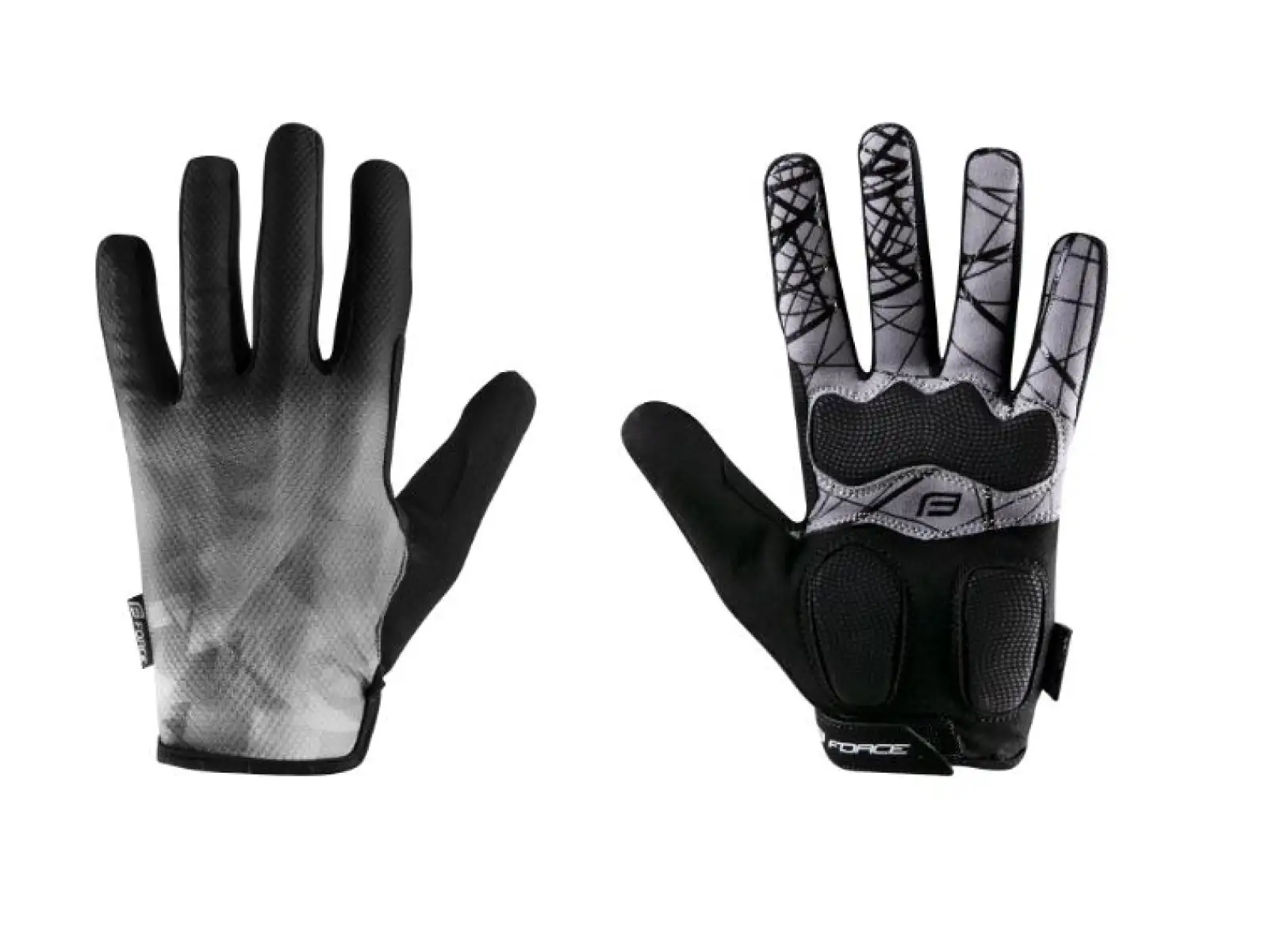 Force Core Unisex MTB Handschuhe Grau