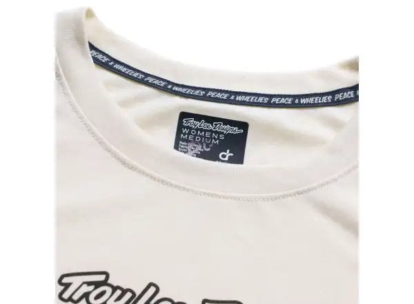 Troy Lee Designs Lilium Ride Damen T-Shirt Kurzarm Signature Pumice