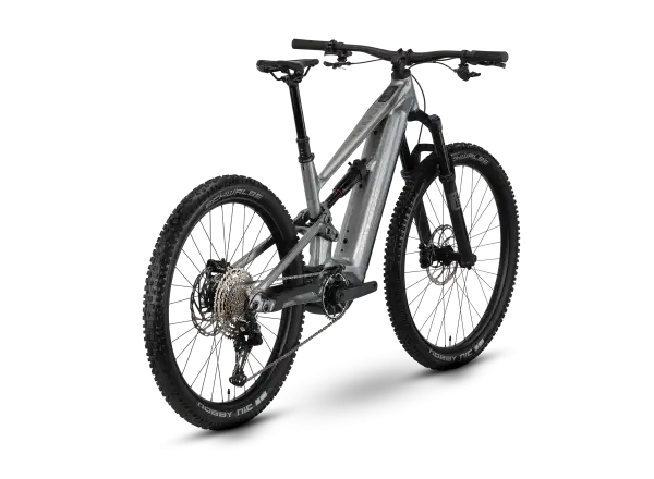 Raymon Ravor Comp darksilver marble vollgefedertes E-Bike