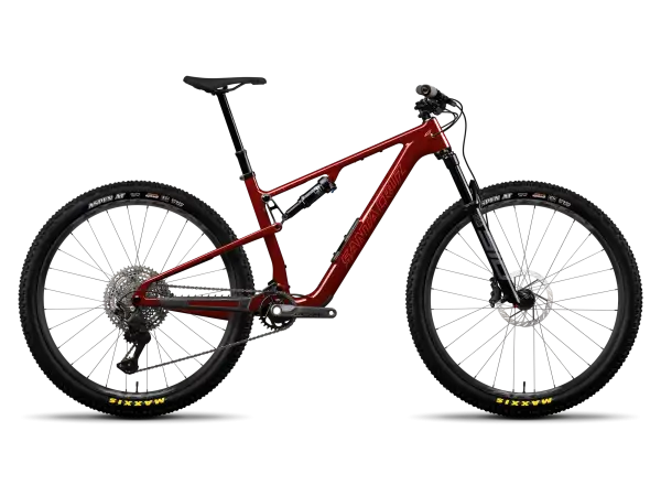 Santa Cruz Blur 5 CC 29 27 Deore Mountainbike Gloss Tart Cherry