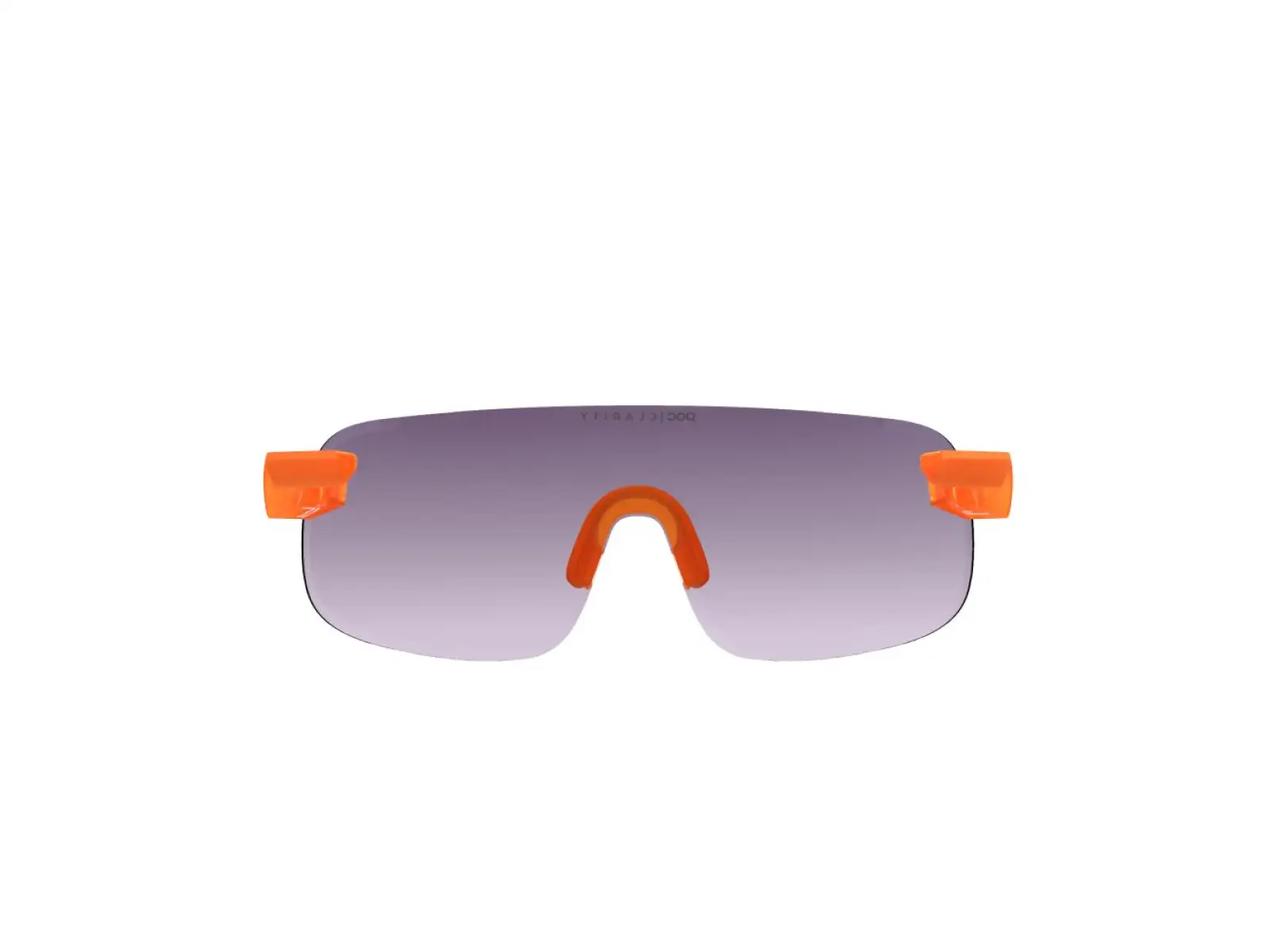 POC Elicit Fahrradbrille Fluorescent Orange Translucent