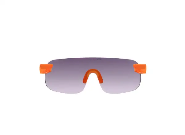 POC Elicit Fahrradbrille Fluorescent Orange Translucent