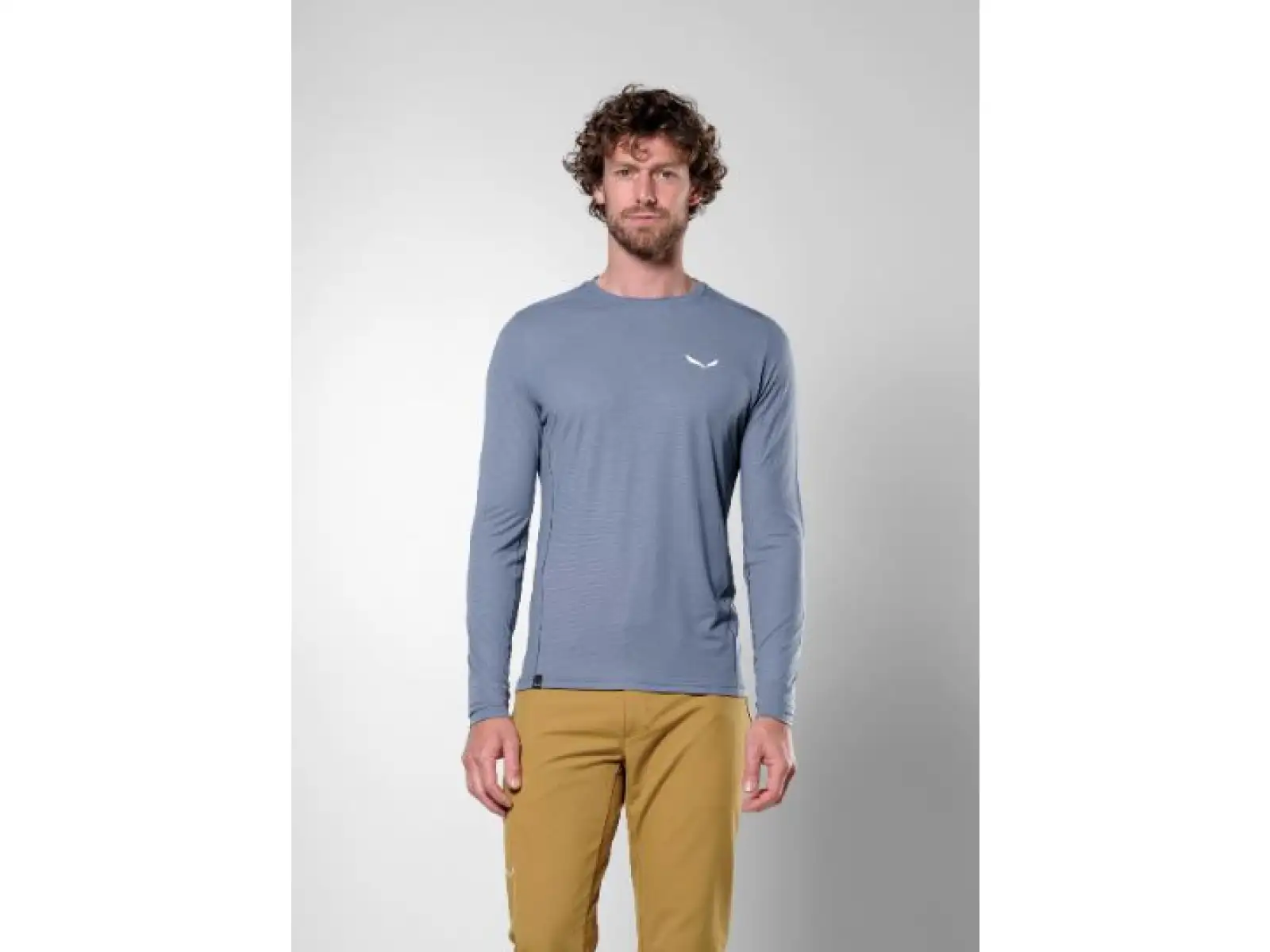 Salewa Puez Dry Herren Langarmshirt Java Blue