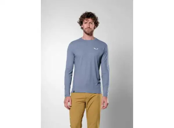 Salewa Puez Dry Herren Langarmshirt Java Blue